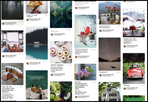 An example of a Pinterest Board