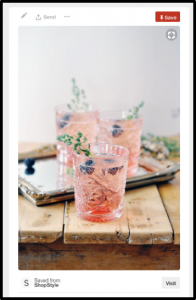 When you find a Pin you like on Pinterest, save it by clicking the red “Save” button in the upper right-hand corner. You can save the same Pin to multiple Boards.