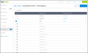 PaySimple + QuickBooks Online Integration